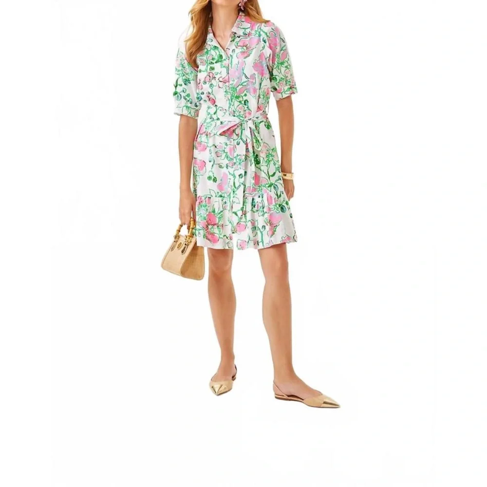 LILLY PULITZER sashria dress  Size 10 - Picture 3 of 11